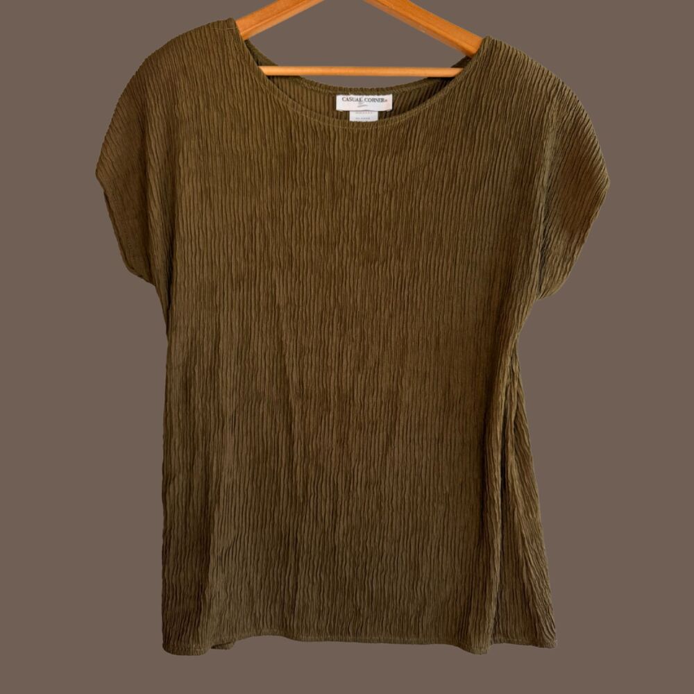 Vintage 90’s Casual Corner Sheer Top